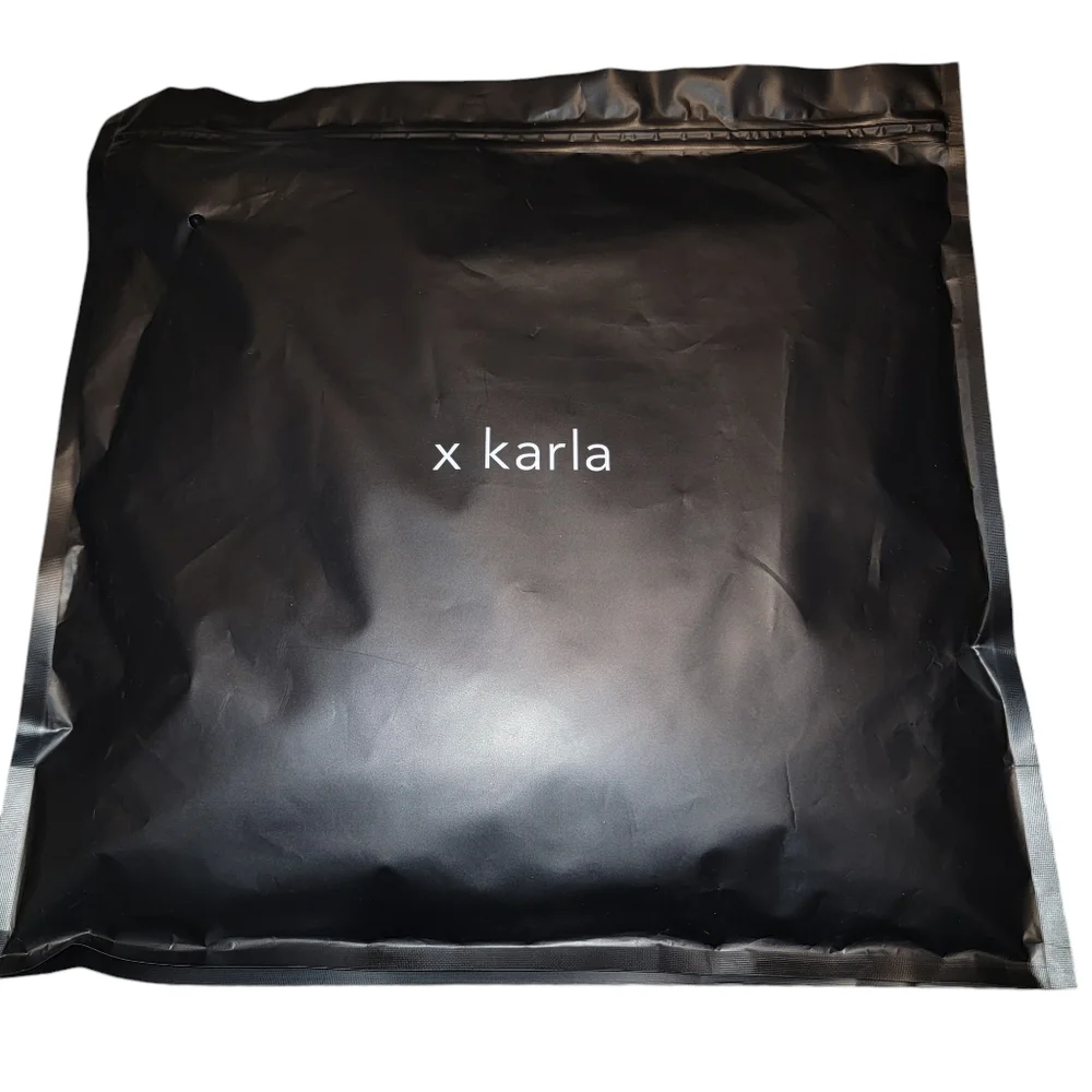 NWT X Karla The Crop Sweatshirt Black. Sealed in Package Size M